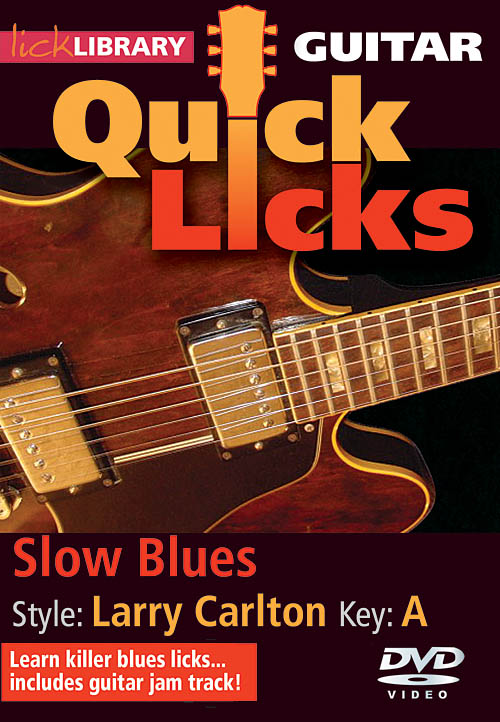 Larry Carlton: Slow Blues - Quick Licks: Guitar Solo: DVD