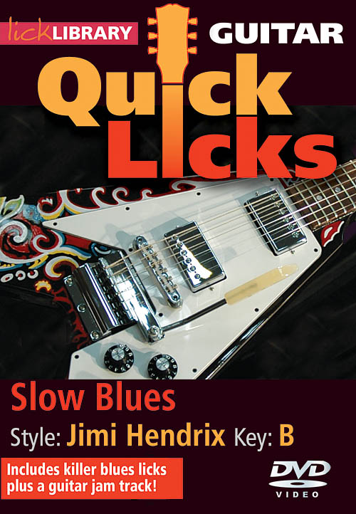 Jimi Hendrix: Slow Blues - Quick Licks: Guitar Solo: DVD