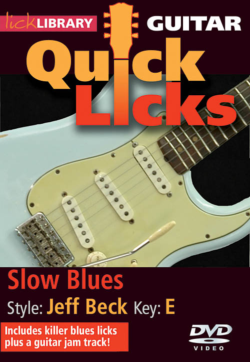 Jeff Beck: Slow Blues - Quick Licks: Guitar Solo: DVD
