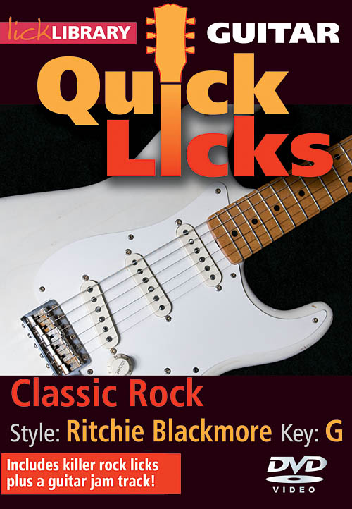 Ritchie Blackmore: Classic Rock - Quick Licks: Guitar Solo: DVD