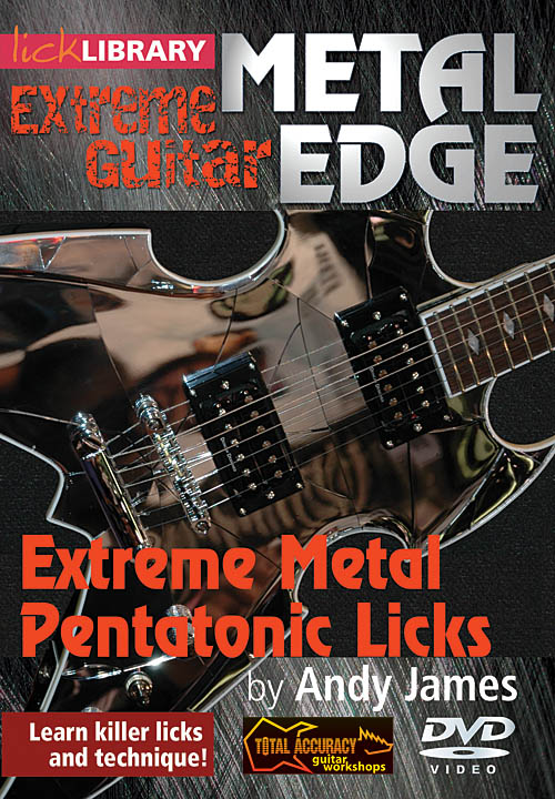 Andy James: Extreme Metal Pentatonic Licks: Guitar Solo: DVD