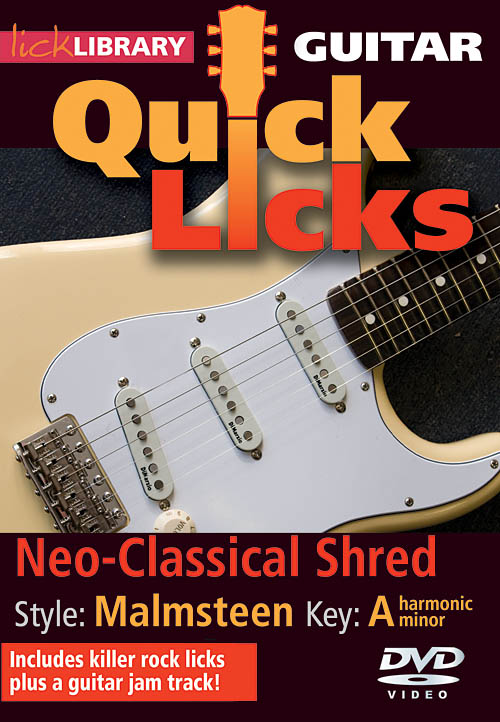 Yngwie Malmsteen: Neo-Classical Shred - Quick Licks: Guitar Solo: Instrumental