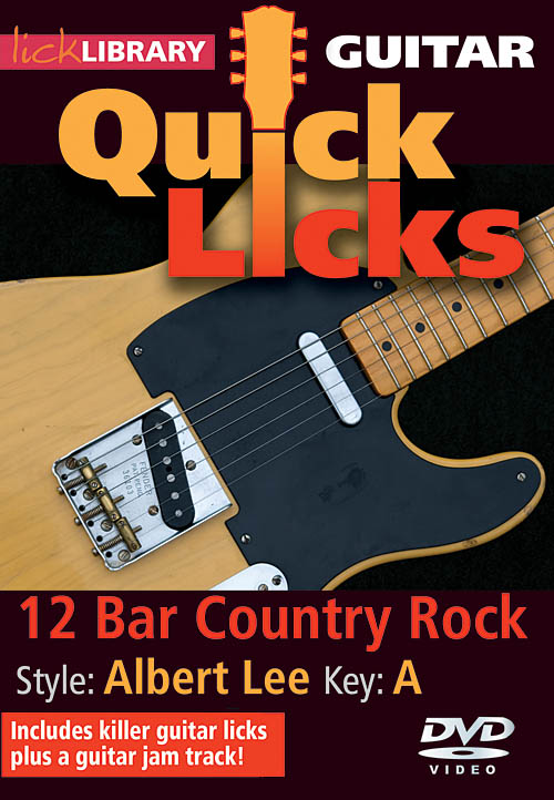 Albert Lee: 12-Bar Country Rock - Quick Licks: Guitar Solo: DVD