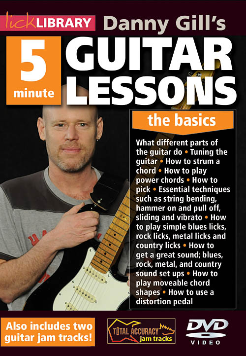 Danny Gill: Danny Gill's 5-Minute Guitar Lessons: Guitar Solo: DVD