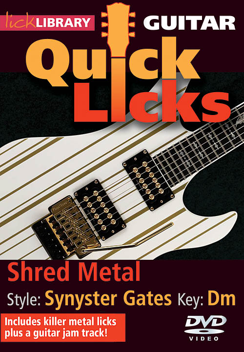 Synyster Gates: Shred Metal - Quick Licks: Guitar Solo: DVD