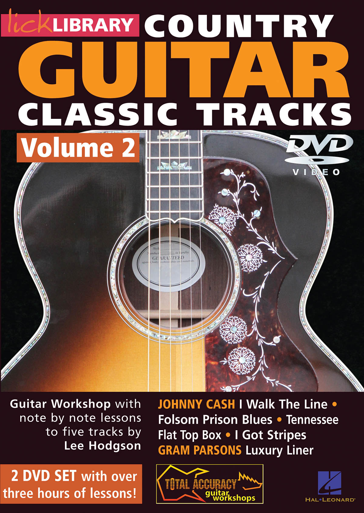 Learn Country Guitar Classic Tracks - Volume 2: Guitar Solo: DVD
