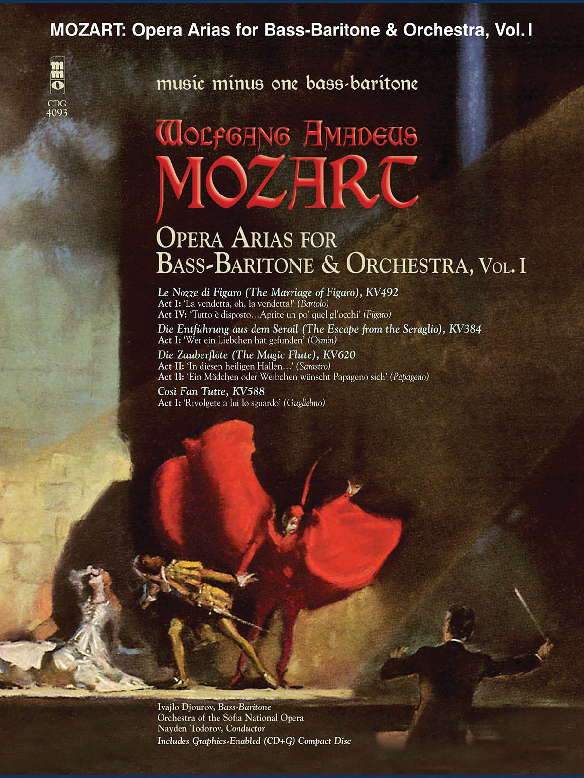 Wolfgang Amadeus Mozart: Opera Arias - Vol. I: Vocal and Other Accompaniment: