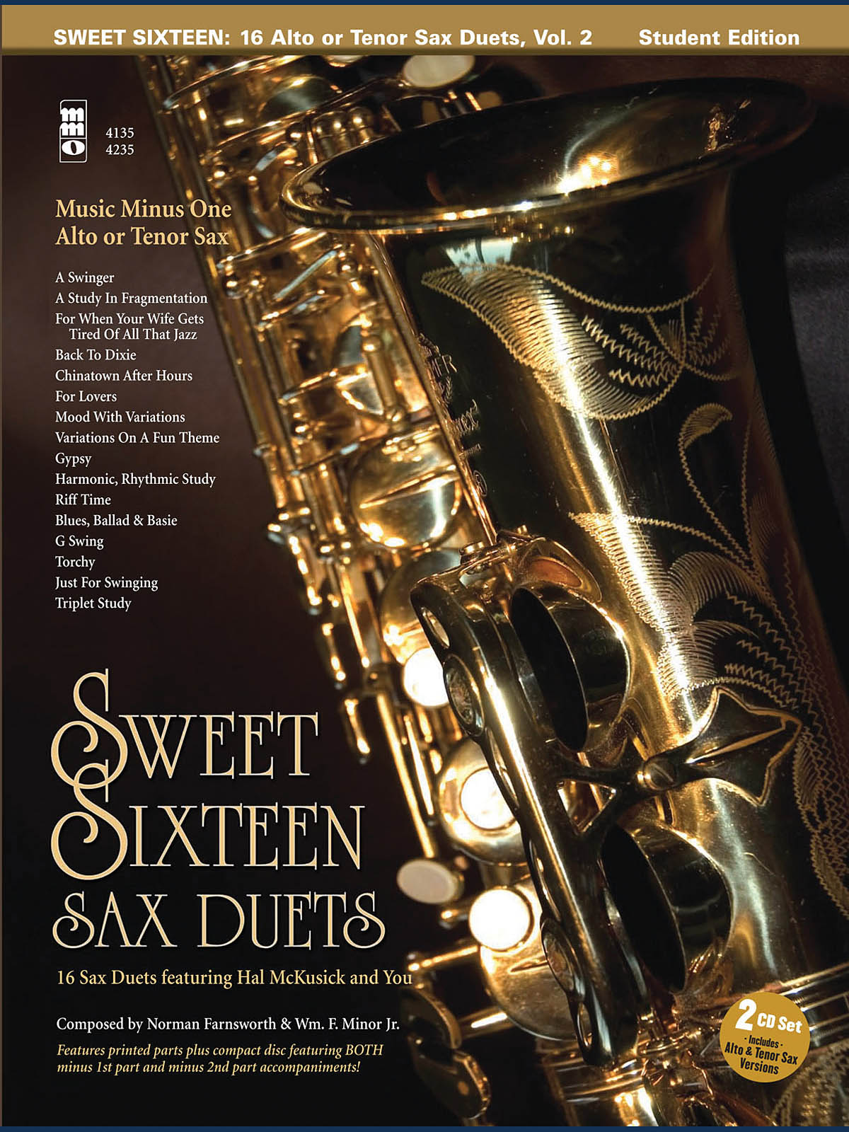 Hal McCusick: Sweet Sixteen Sax Duets: Alto Saxophone: Instrumental Album