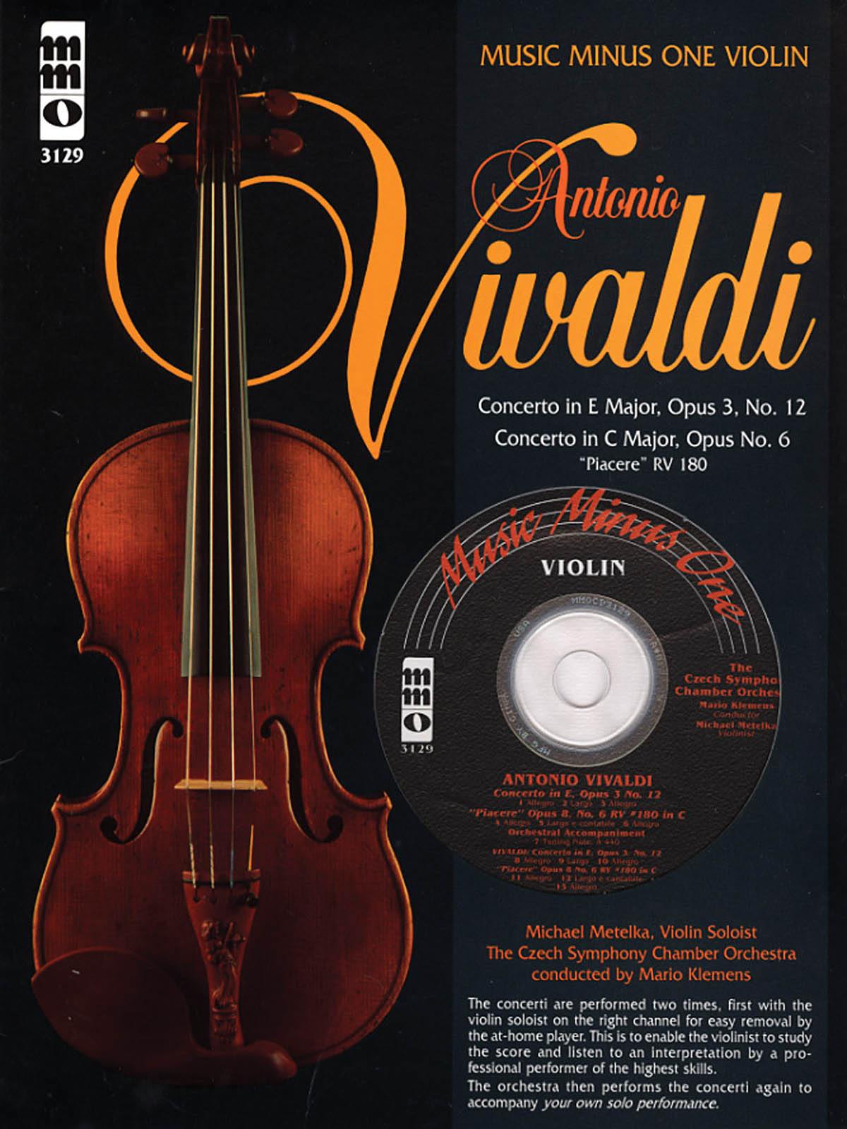 Antonio Vivaldi: Concerto in E Major  Op. 3  No. 12: Violin Solo: Instrumental