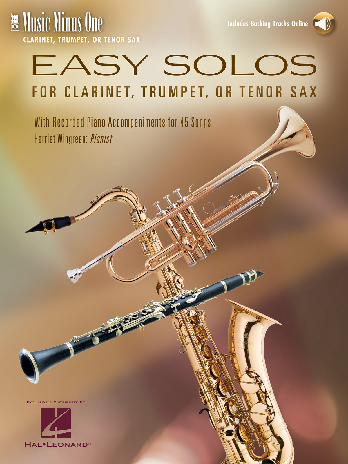 Easy Clarinet Solos  Vol. I - Student Level: Clarinet Solo: Instrumental Album