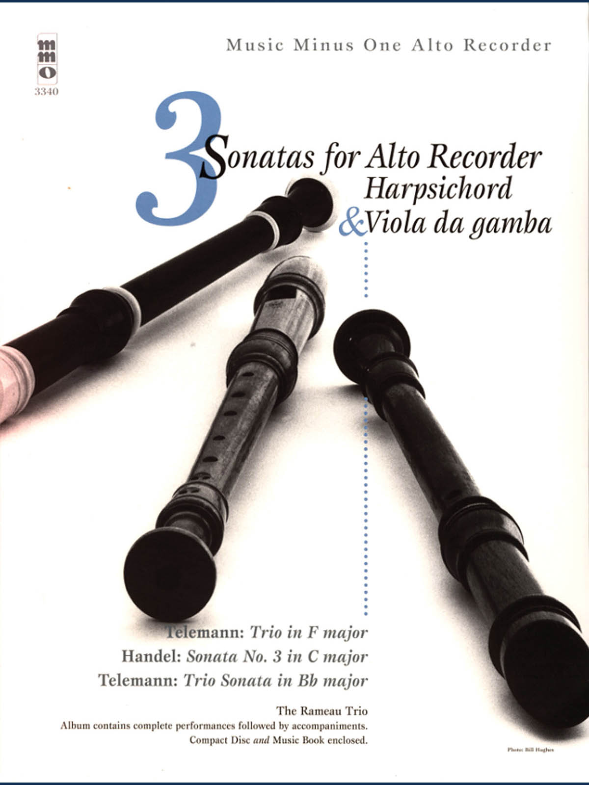 3 Sonatas: Chamber Ensemble: Instrumental Album