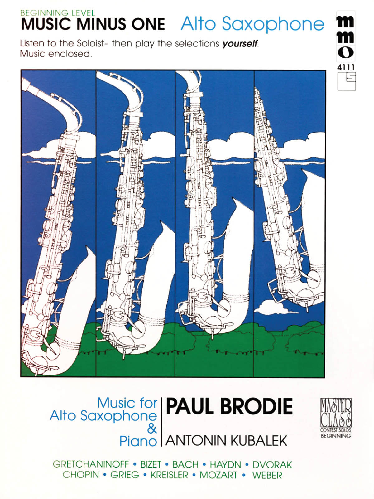 Beginning Alto Sax Solos - Volume 1: Alto Saxophone: Instrumental Album