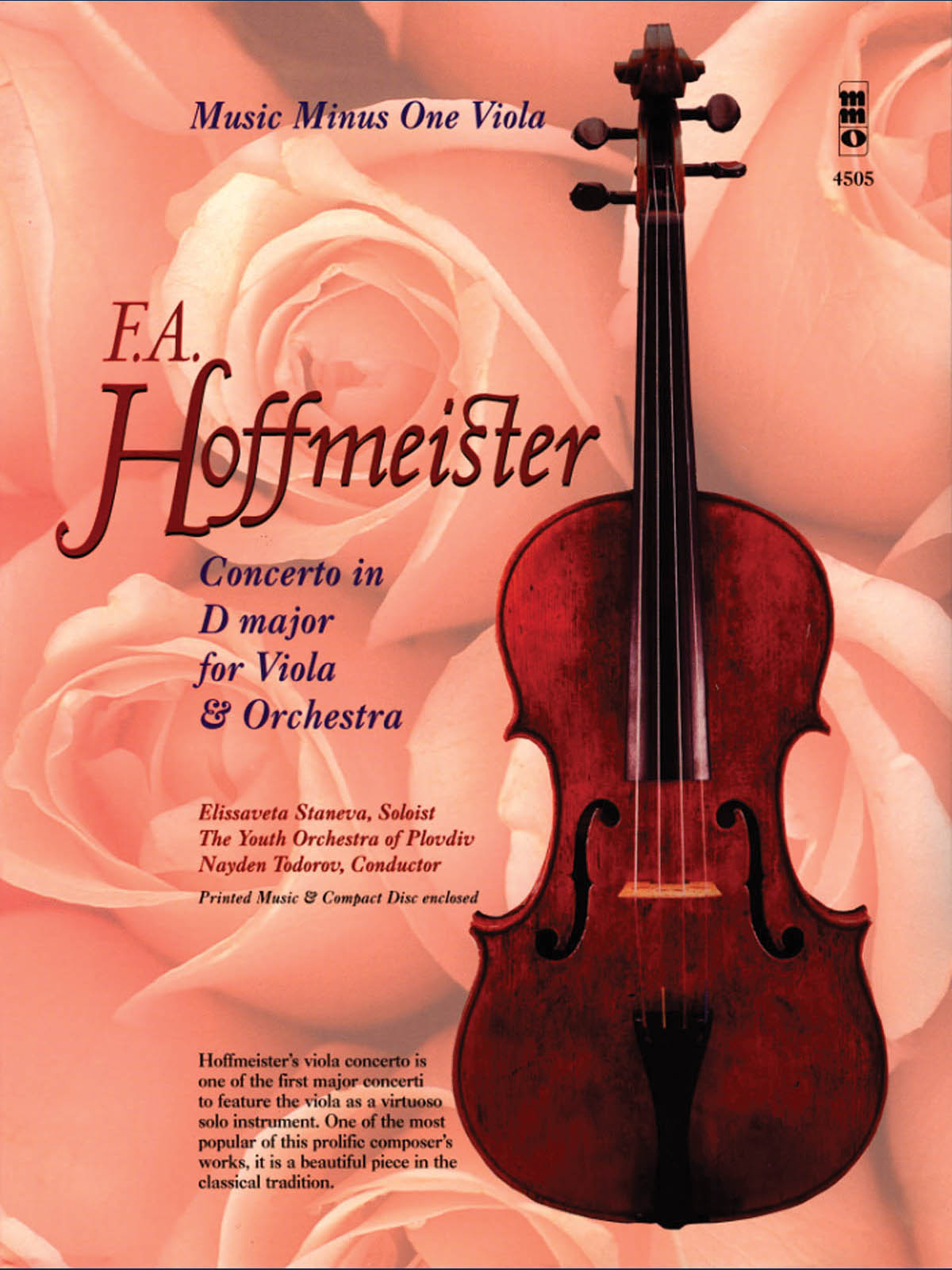 Franz Anton Hoffmeister: Hoffmeister: Orchestra and Solo: Instrumental Album
