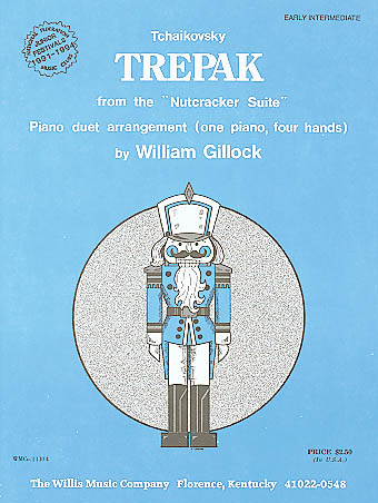 Pyotr Ilyich Tchaikovsky: Trepak from the Nutcracker Suite: Piano: Instrumental