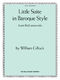 William Gillock: Little Suite in Baroque Style: Piano: Instrumental Work