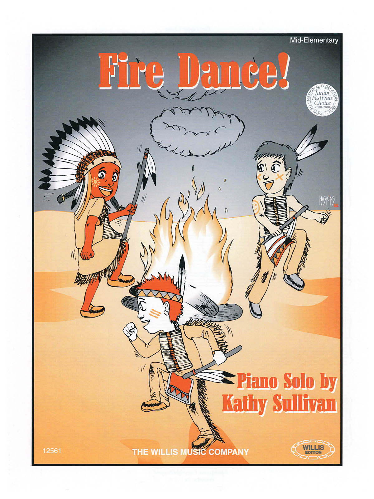 Kathy Sullivan: Fire Dance!: Piano: Instrumental Work