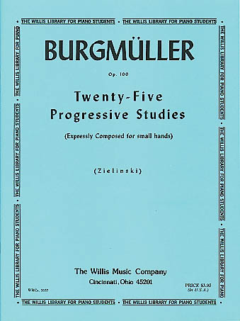 Friedrich Burgmller: Twenty-Five Progressive Studies  Opus 100: Piano: