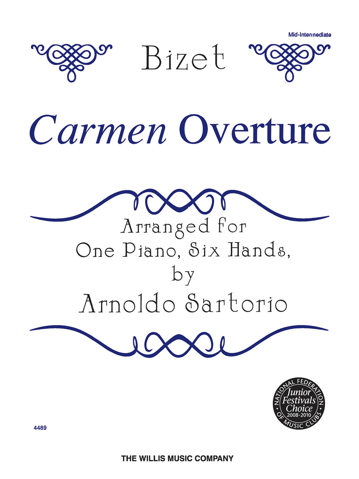 Georges Bizet: Carmen Overture: Piano: Instrumental Work
