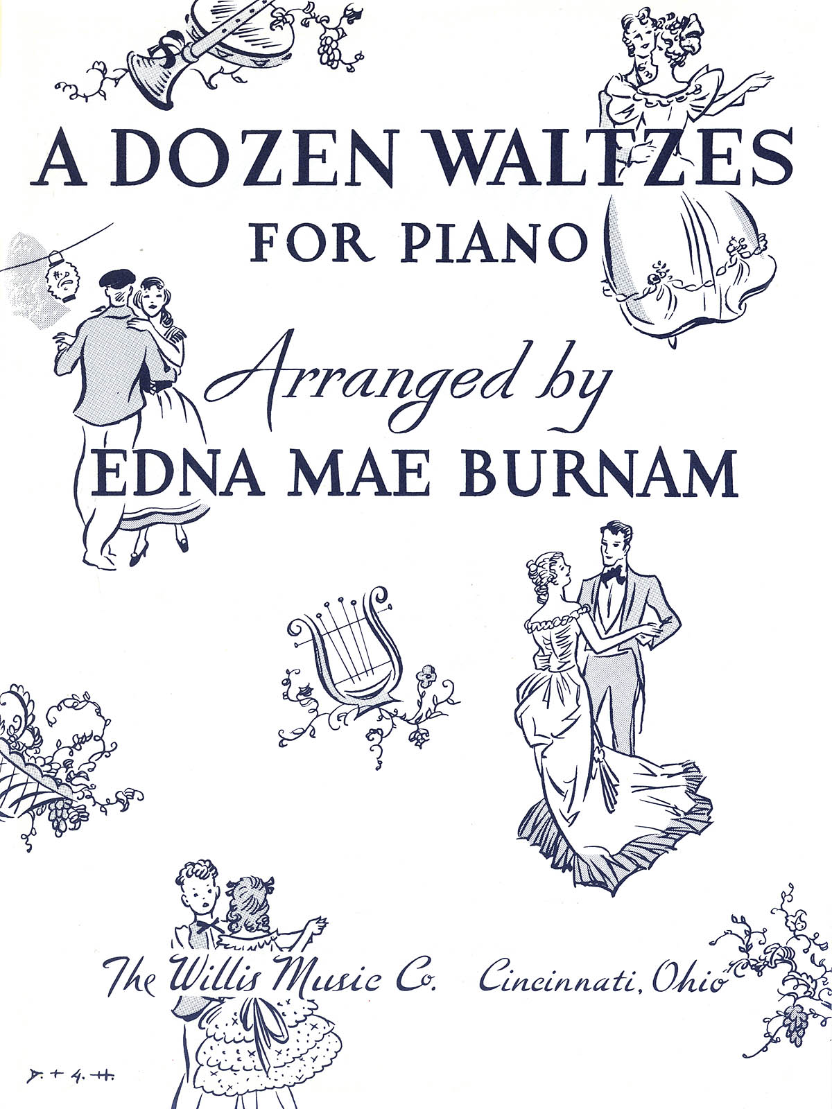 A Dozen Waltzes: Piano: Instrumental Work