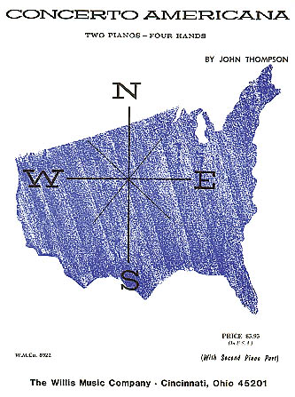 John Thompson: Concerto Americana: Piano: Instrumental Album