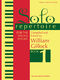 Solo Repertoire for the Young Pianist  Book 1: Piano: Instrumental Album