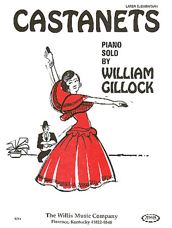 William Gillock: Castanets: Piano: Instrumental Work
