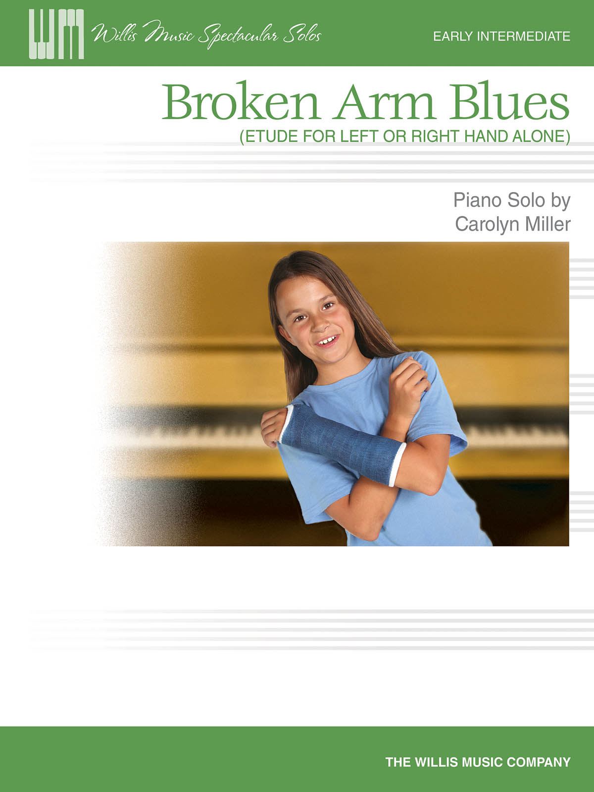 Carolyn Miller: Broken Arm Blues: Piano: Instrumental Work