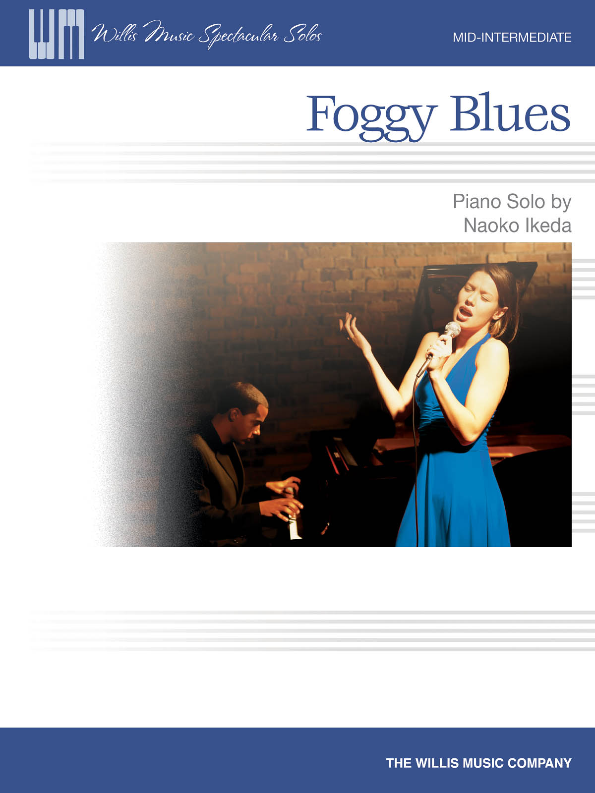 Naoko Ikeda: Foggy Blues: Piano: Instrumental Work