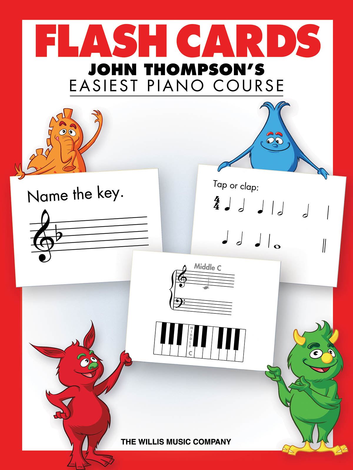 John Thompson: John Thompson's Easiest Piano Course Flash Cards: Piano: Theory