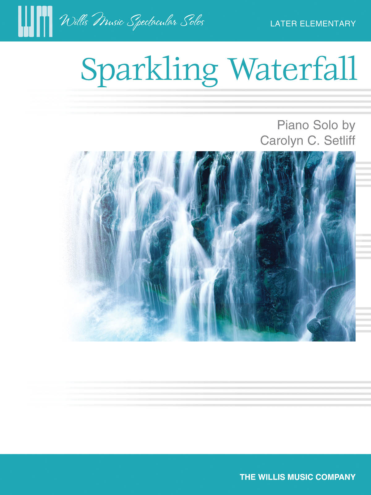 Carolyn C. Setliff: Sparkling Waterfall: Piano: Instrumental Work