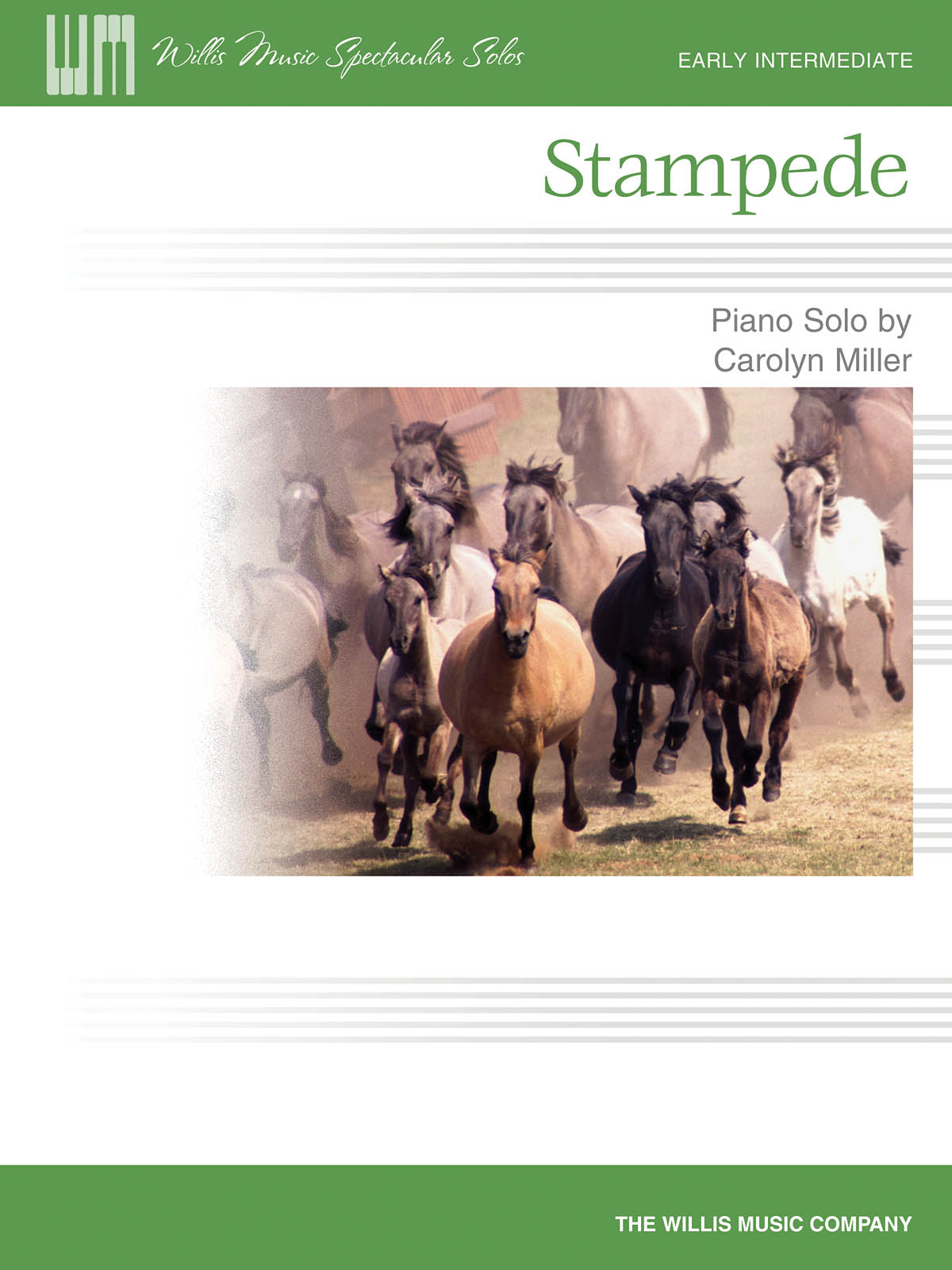 Carolyn Miller: Stampede: Piano: Instrumental Work