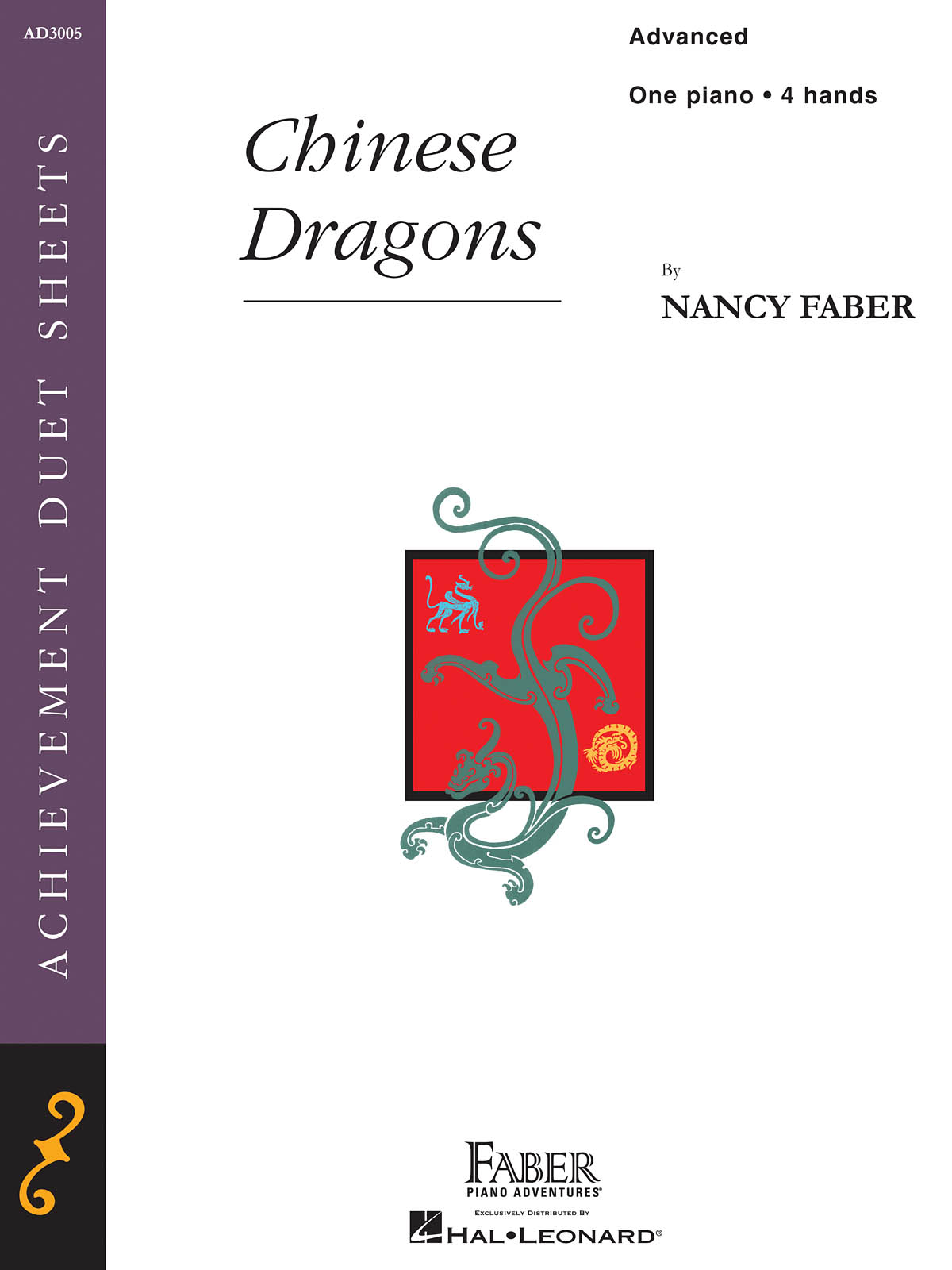Nancy Faber: Chinese Dragons: Piano 4 Hands: Instrumental Album