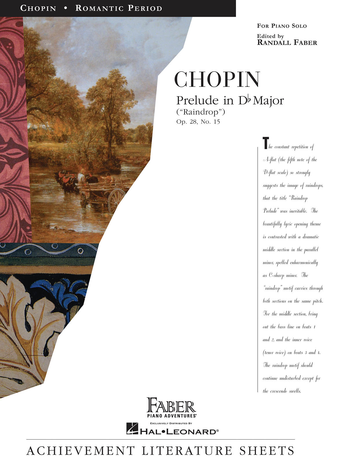 Frédéric Chopin: Prelude in D flat Major (Raindrop): Piano: Instrumental Album