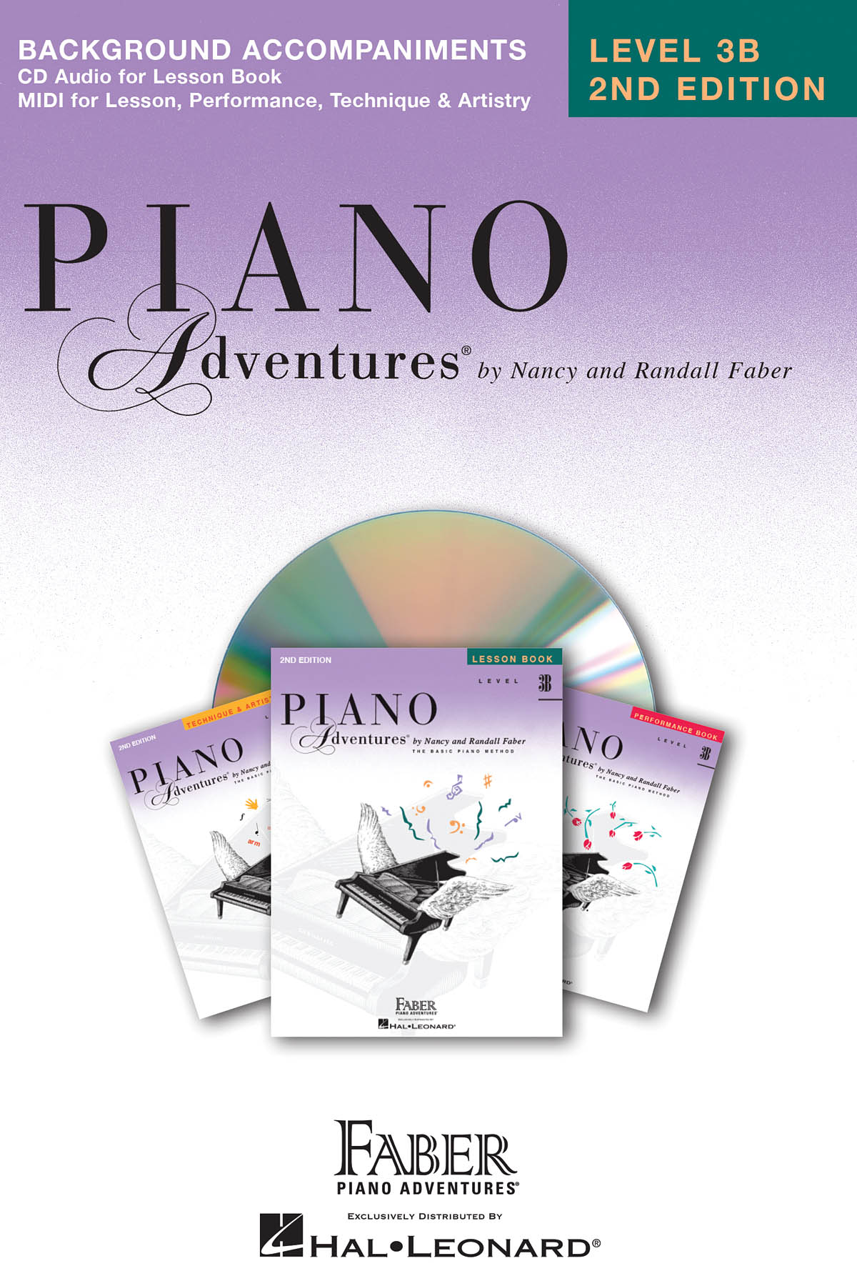 Nancy Faber Randall Faber: Piano Adventures Level 3B - Lesson Book CD: Piano: