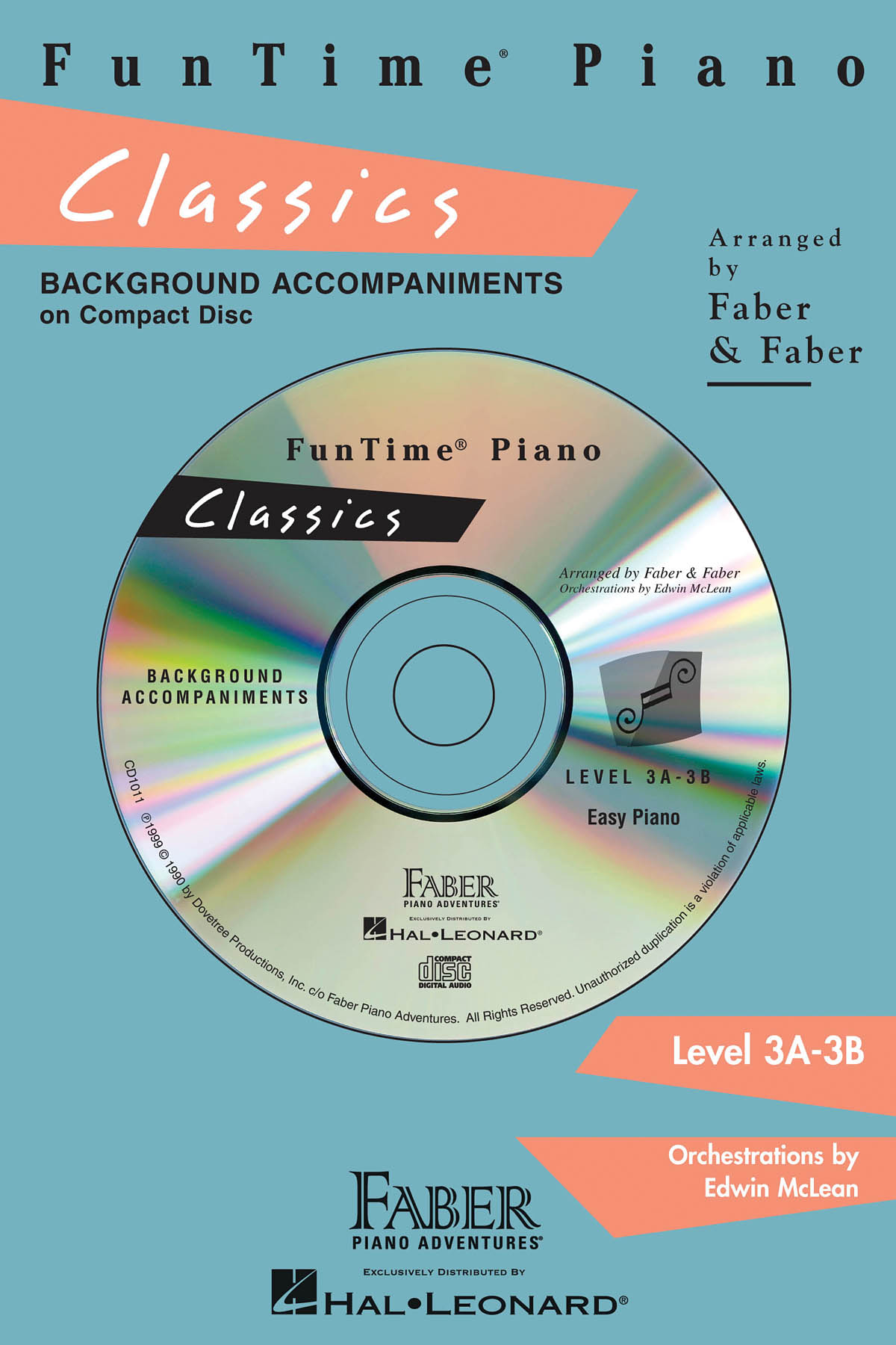 FunTime Piano Classics Level 3A-3B CD: Piano: Instrumental Album