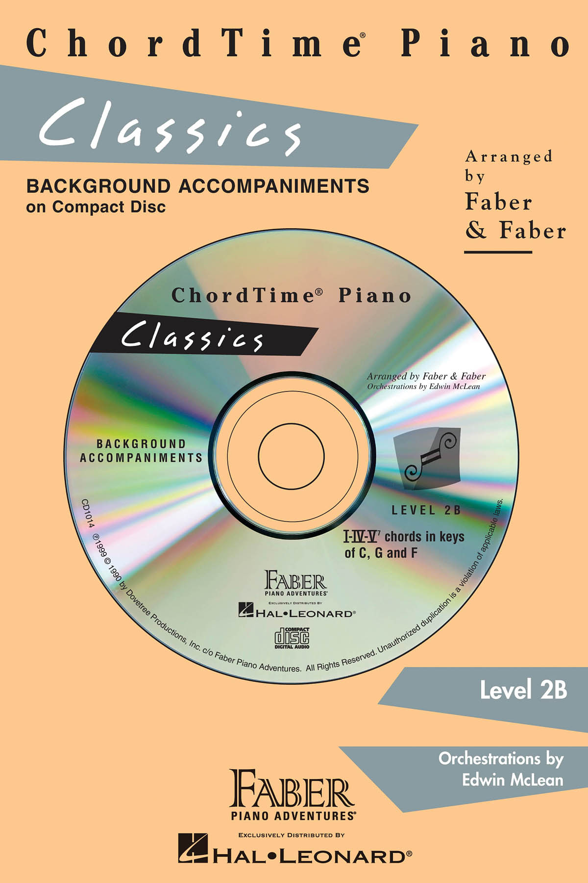 ChordTime Piano Classics Level 2B CD: Piano: Instrumental Album
