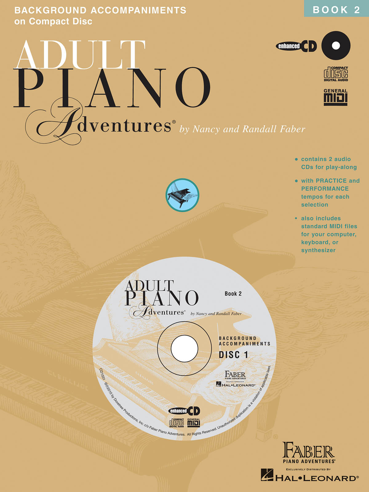 Nancy Faber Randall Faber: Adult Piano Adventures All-in-One Lesson Book 2: