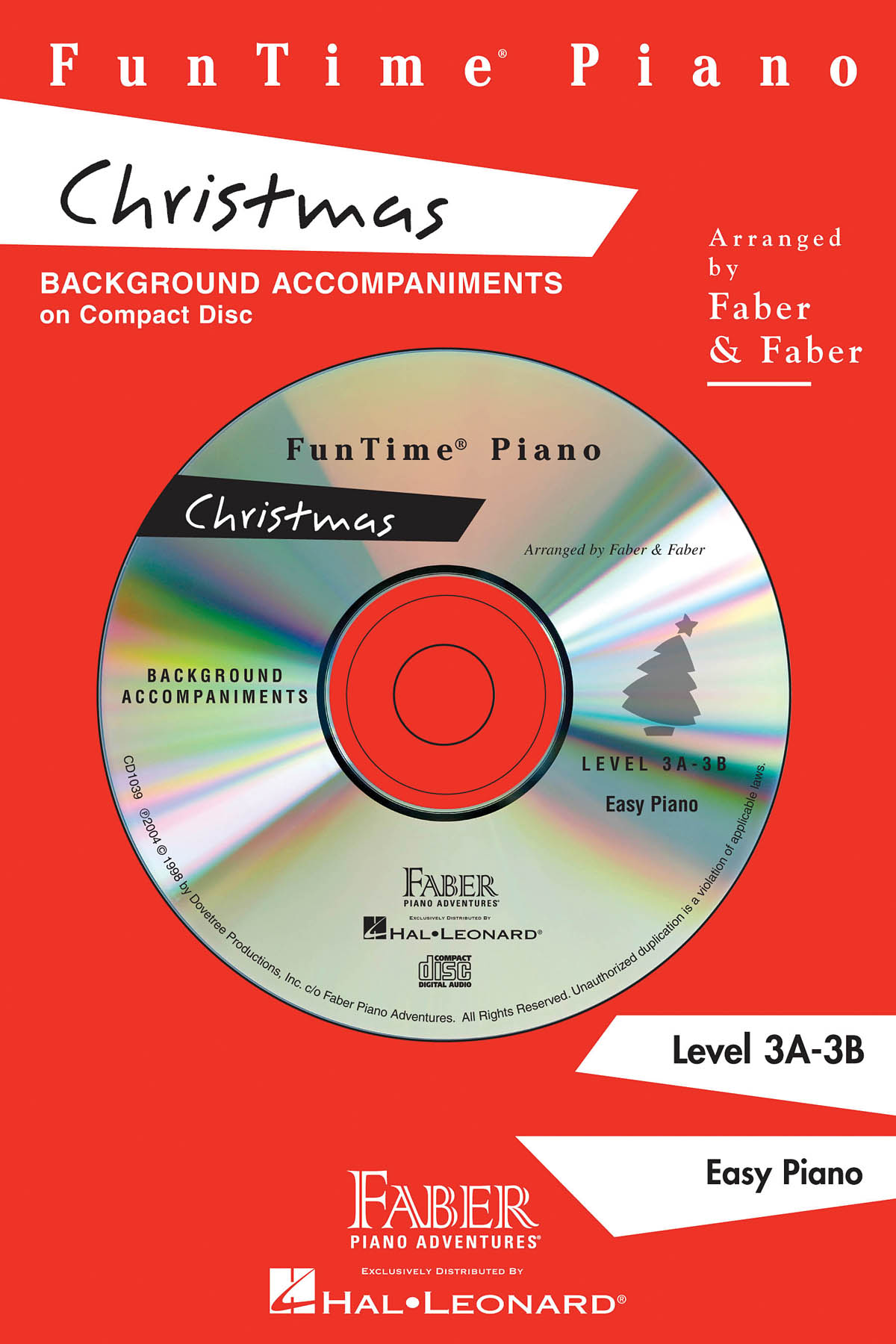FunTime Piano Christmas Level 3A-3B CD: Piano: CD