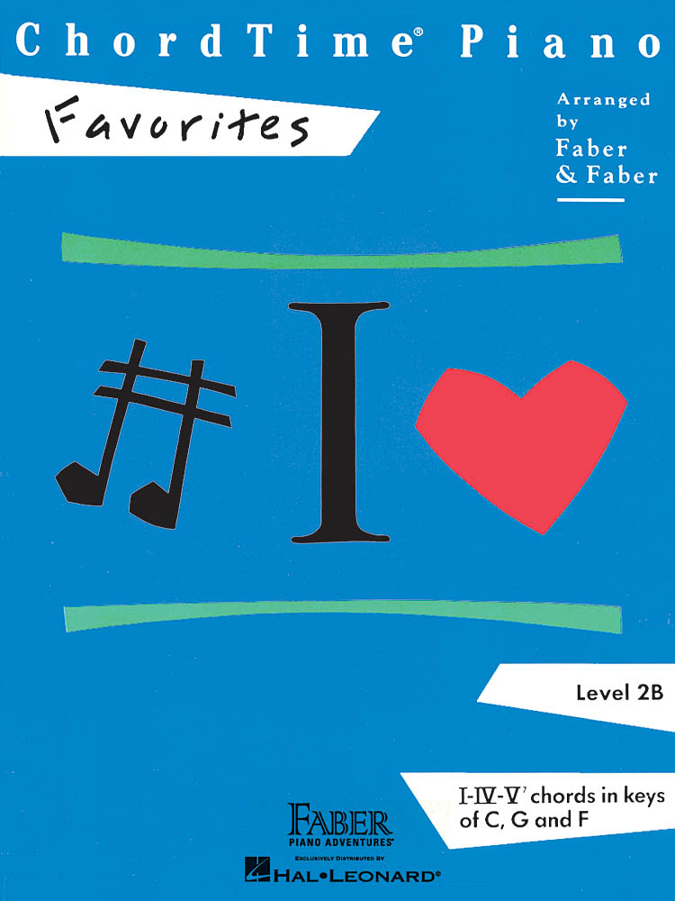 ChordTime Piano Favorites Level 2B: Piano: Mixed Songbook