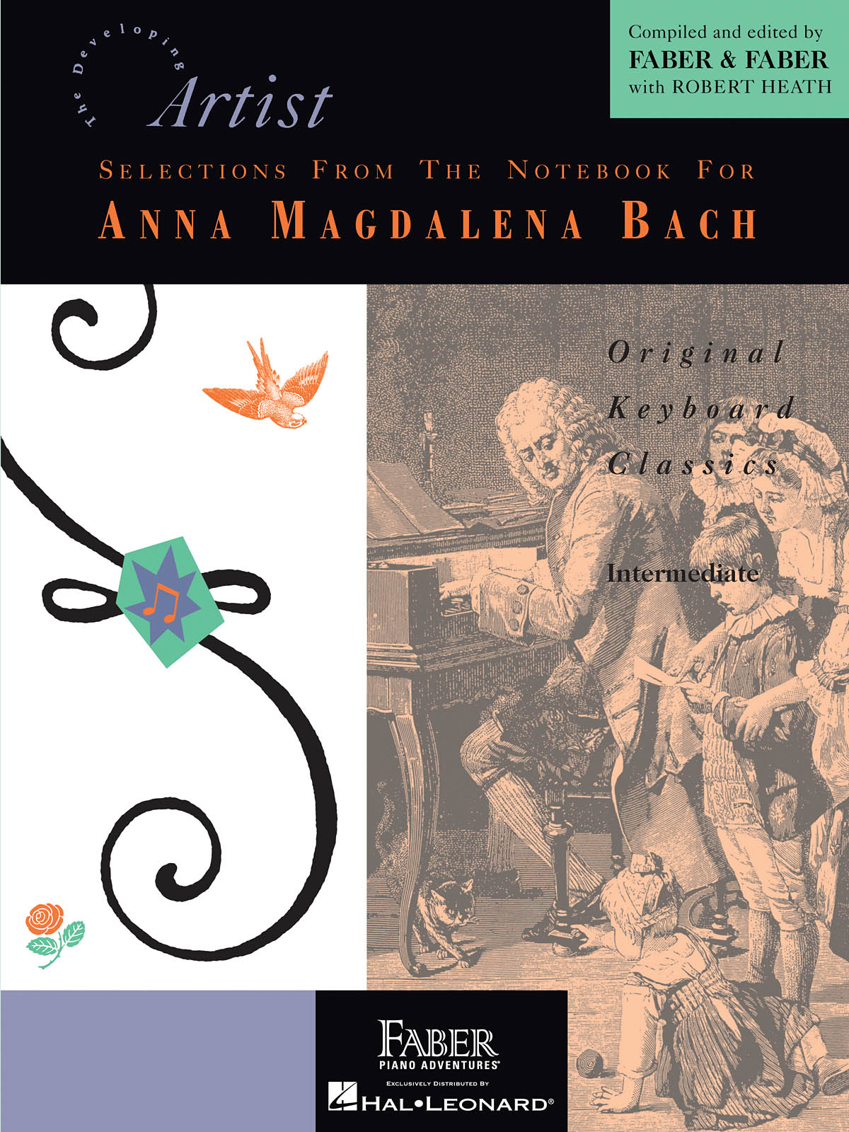 Johann Sebastian Bach: Selections from the Notebook for Anna M. Bach: Piano: