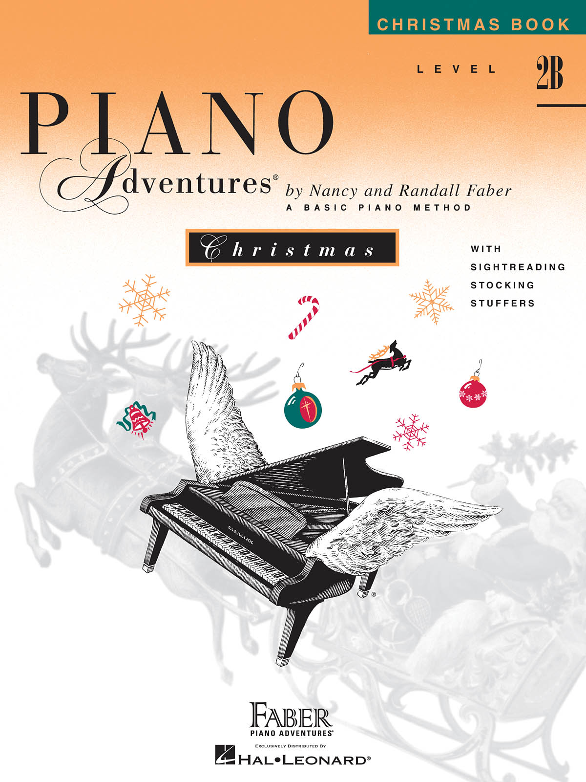 Nancy Faber Randall Faber: Piano Adventures Christmas Book Level 2B: Piano: