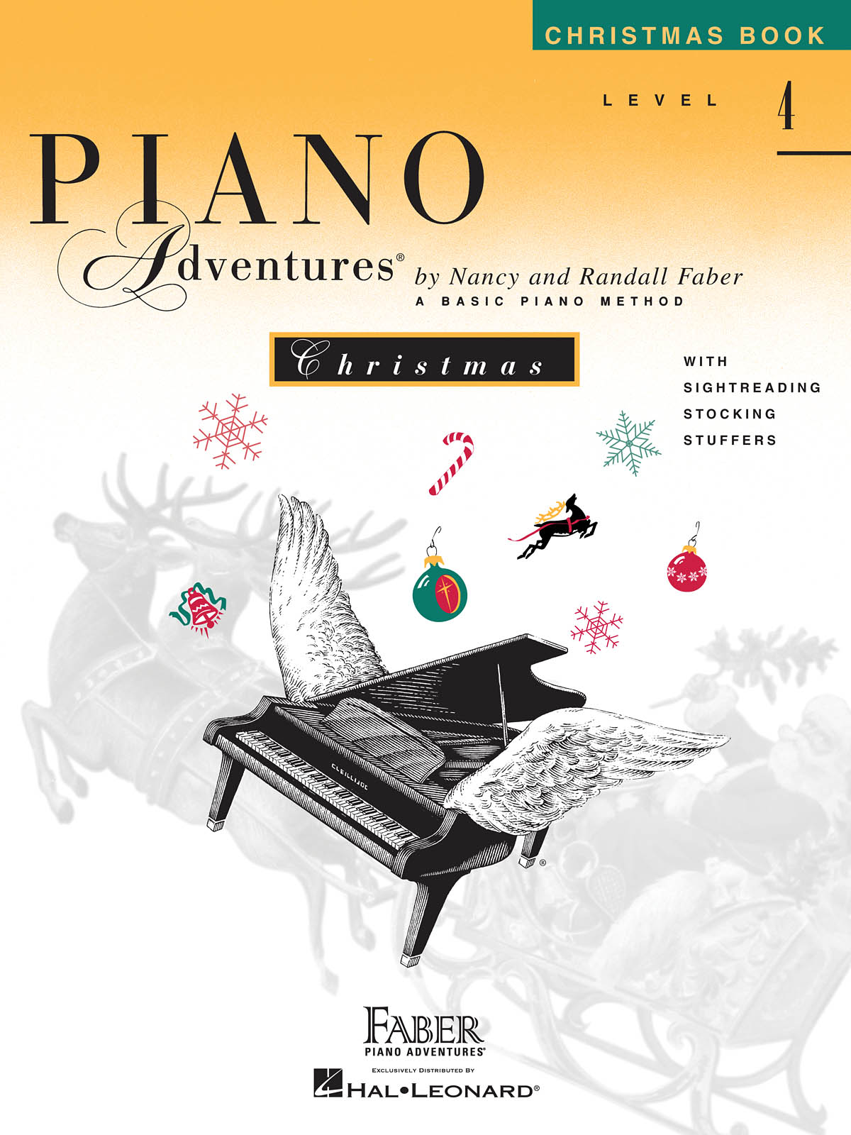 Nancy Faber Randall Faber: Level 4 - Christmas Book: Piano: Instrumental Album