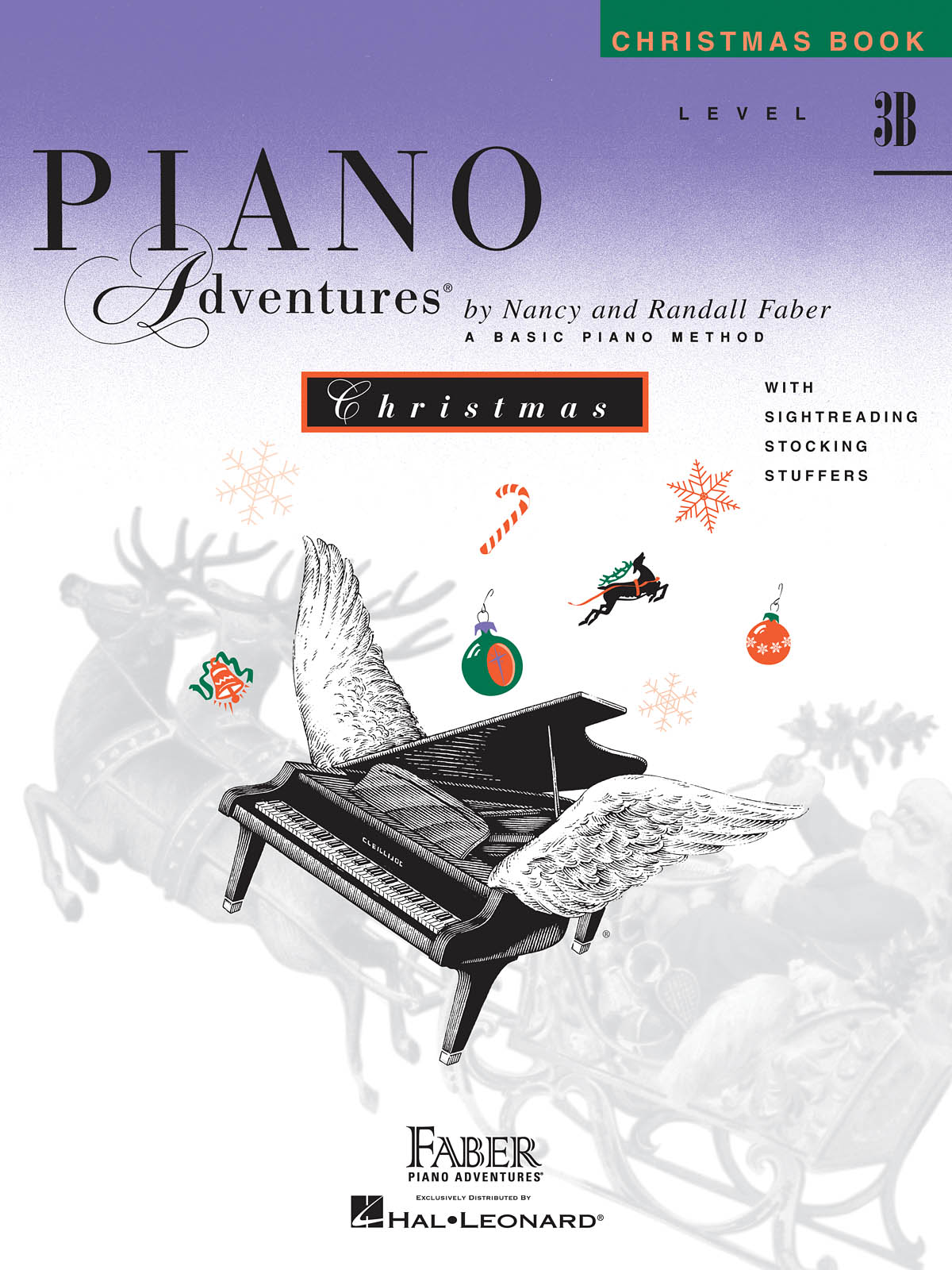 Nancy Faber Randall Faber: Piano Adventures Christmas Book Level 3B: Piano:
