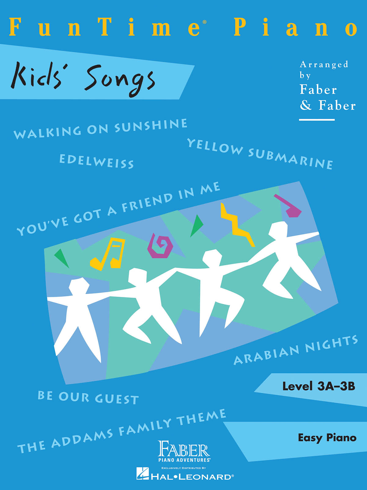 FunTime Piano Kids' Songs Level 3A-3B: Piano: Instrumental Album