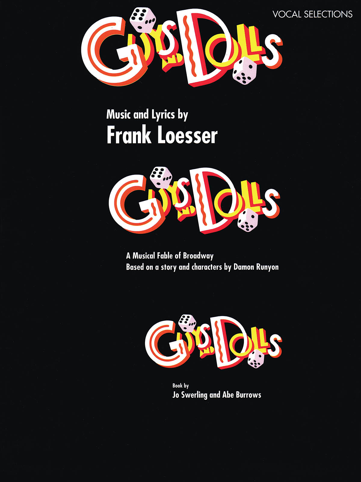Frank Loesser: Guys and Dolls: Piano  Vocal and Guitar: Instrumental Album