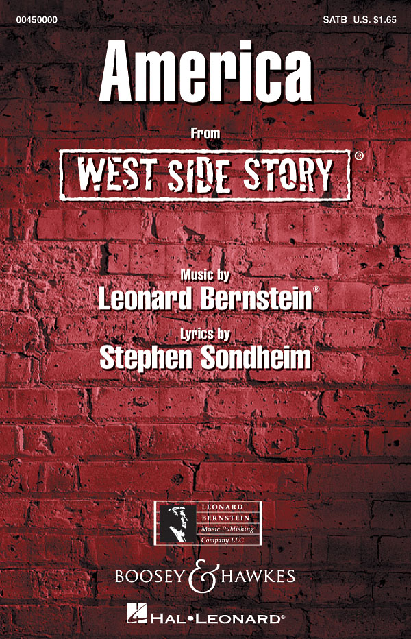Leonard Bernstein: America: Mixed Choir a Cappella: Vocal Score