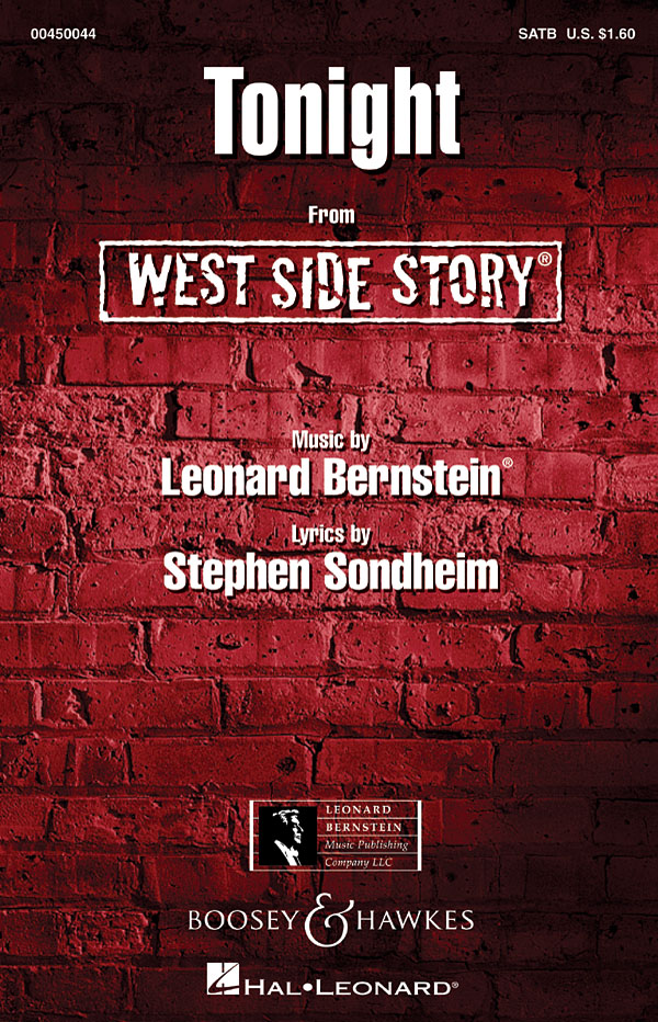 Leonard Bernstein: Tonight (from West Side Story): Mixed Choir a Cappella: Vocal