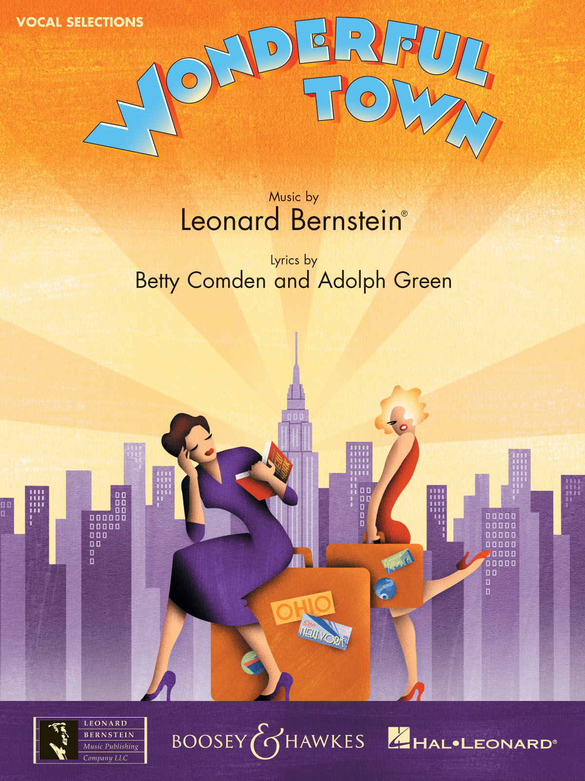 Leonard Bernstein: Wonderful Town - Vocal Selection: Piano  Vocal and Guitar: