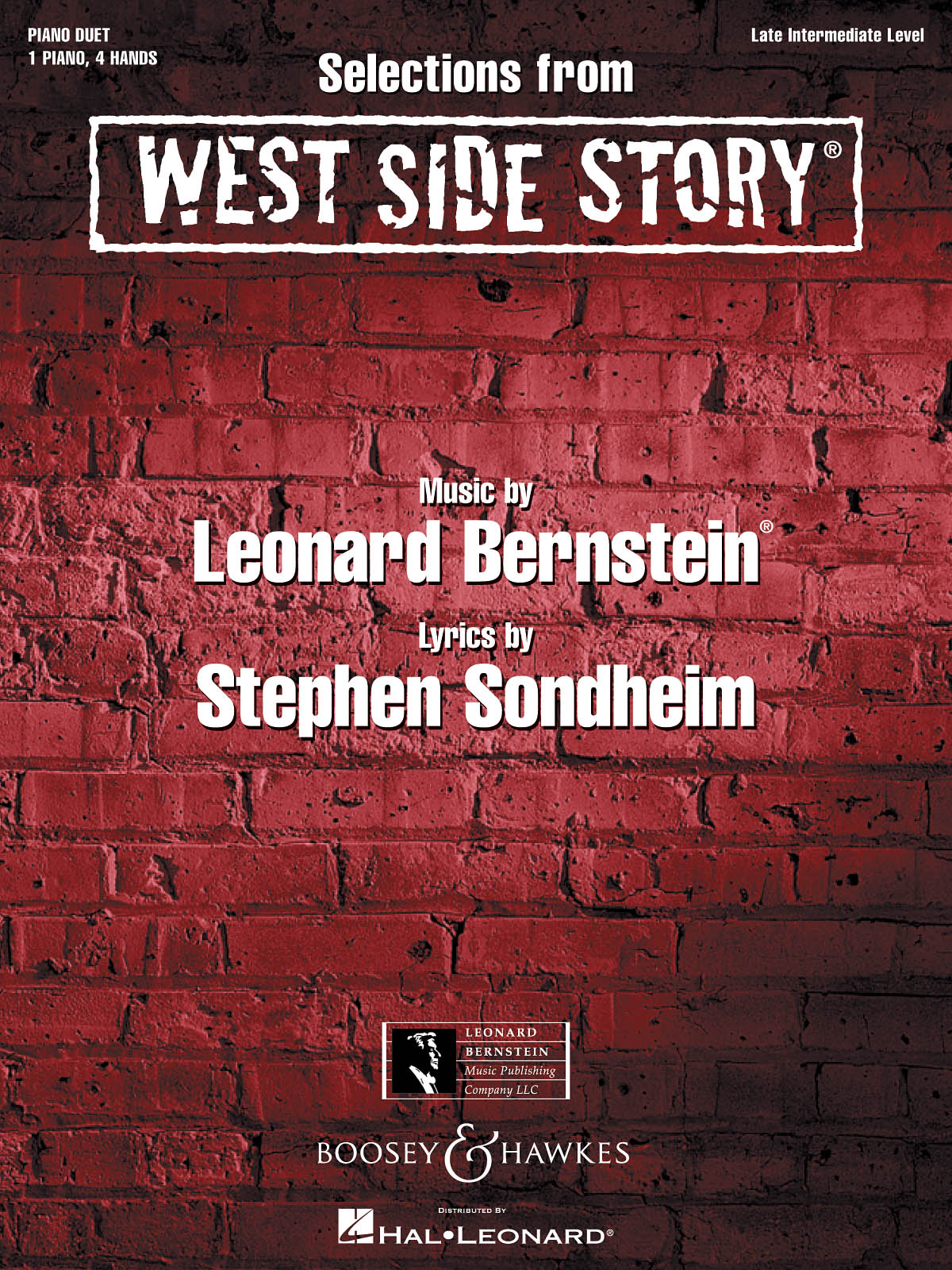 Leonard Bernstein: Selections from West Side Story - Piano 4 Hands: Piano 4