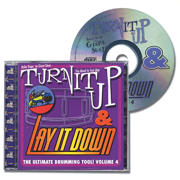 Turn It Up & Lay It Down  Vol. 4: Drums: Backing Tracks
